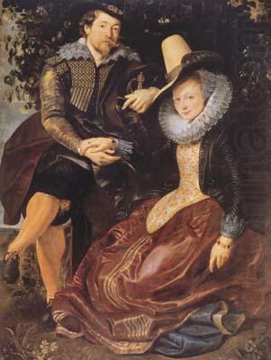 Peter Paul Rubens Ruben with his first wife Isabeela Brant in the Honeysuckle Bower (mk08)